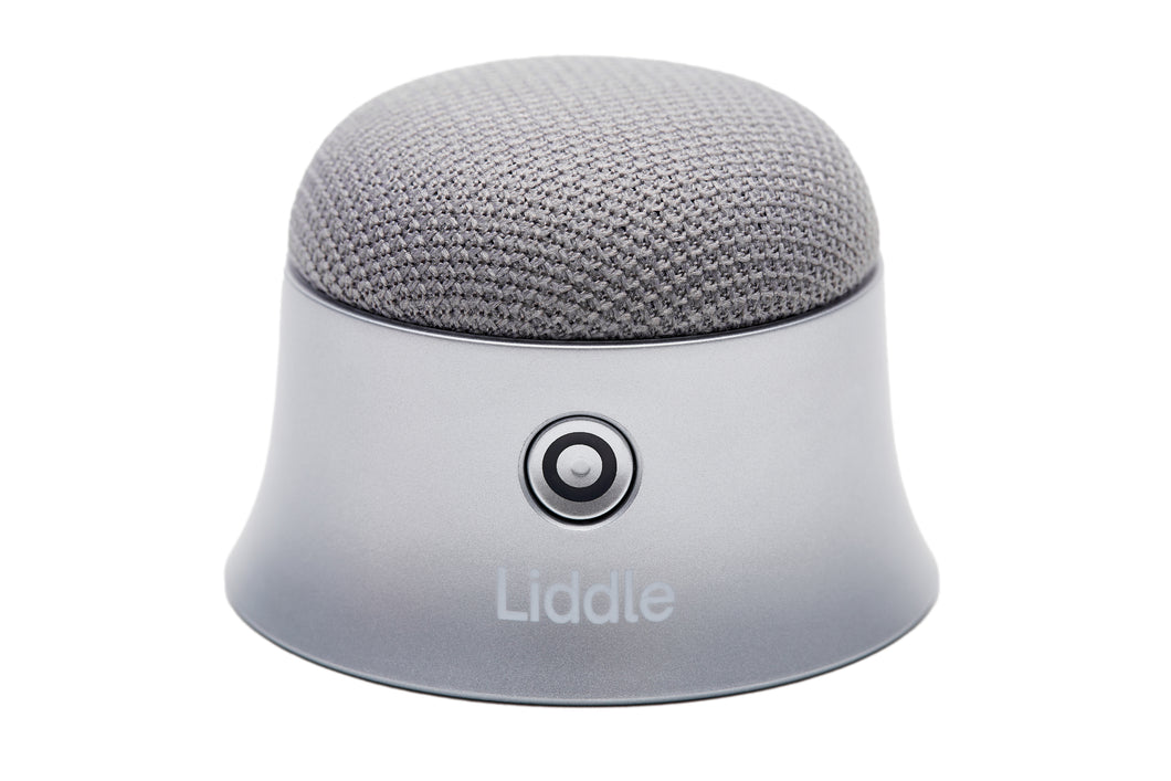 Available on Amazon Silver Magnetic Liddle Speaker